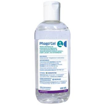 Phago'Gel - Żel do higienicznej i chirurgicznej dezynfekcji rąk, 100 ml