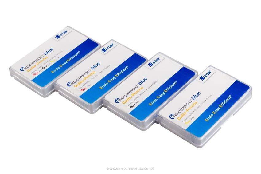 Ćwieki gutaperkowe Reciproc blue