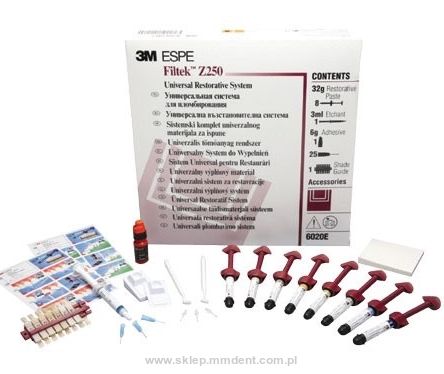 Filtek 3M Z250 Set 8x 4g + Adper Single Bond 6g