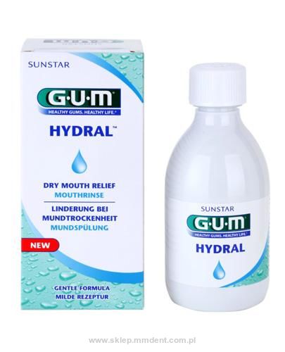 Płyn do płukania jamy ustnej przy suchości GUM