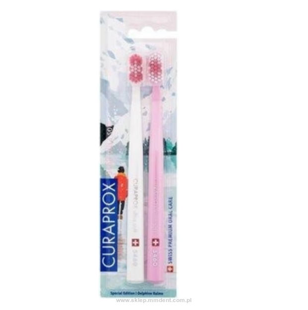 Szczoteczki Duo Curaprox 5460 Delphine Balme edition