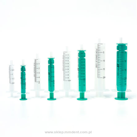 Strzykawki jednorazowe 100 szt. 2 ml