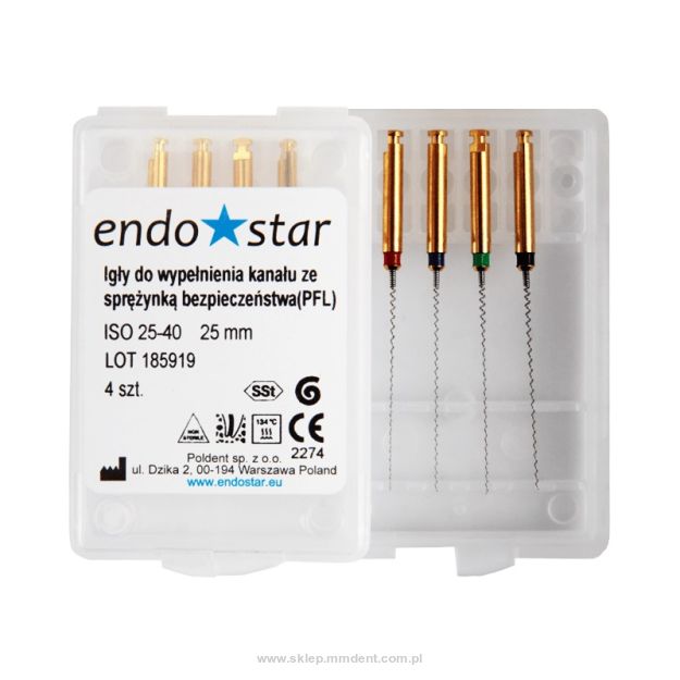 Igły do wypełniania kanału Lentulo 25mm