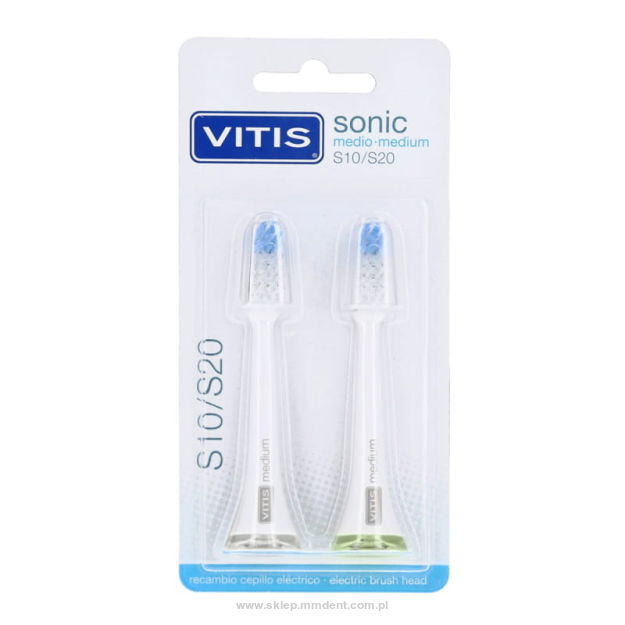 Końcówki do szczoteczki sonicznej Vitis
