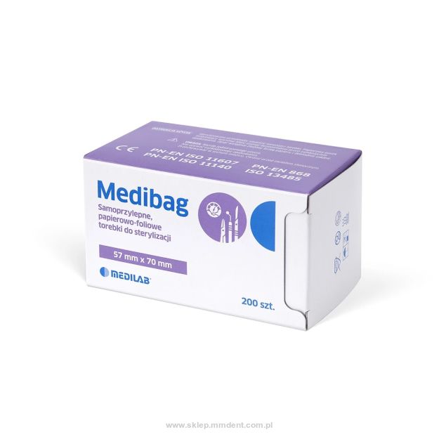 Torebka do sterylizacji 57 x 70, 200 szt.