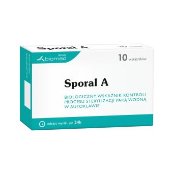 Testy kontroli sterylizacji Sporal A 10 szt.