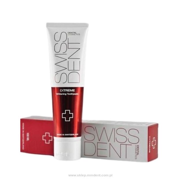 Pasta SWISSDENT EXTREME pasta intensywnie wybielająca