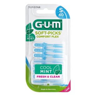 Szczoteczki międzyzębowe GUM Soft-Picks Miętowe S, 40szt.
