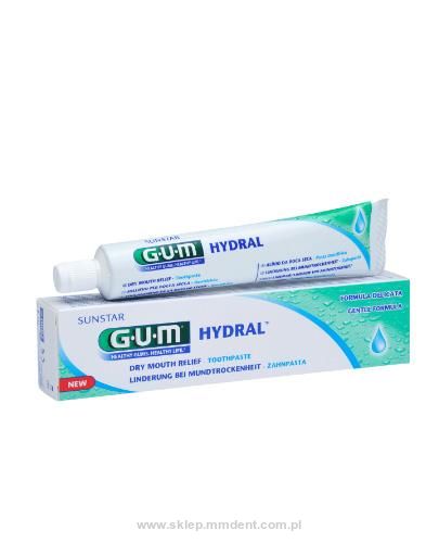 Pasta do zębów na suchość w jamie ustnej  GUM Hydral