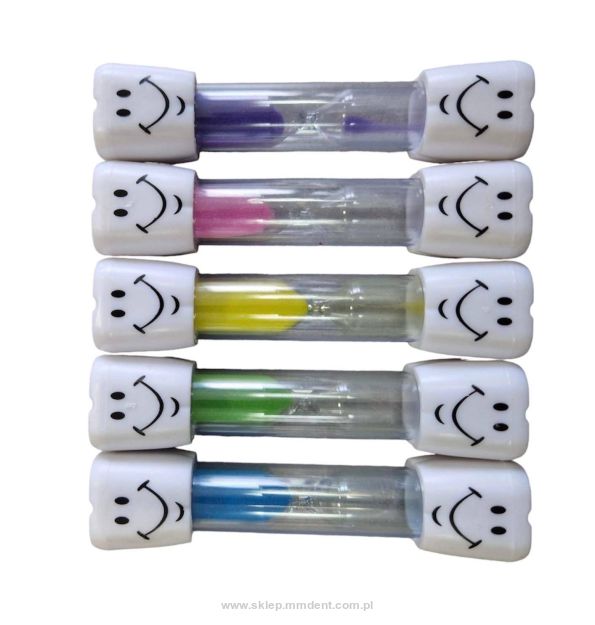 Klepsydra odmierzająca czas mycia zębów