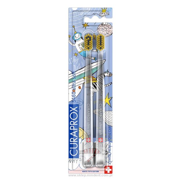Szczoteczki Duo Curaprox 5460 Hento Toto Edition