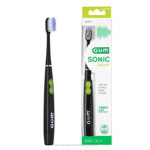 Szczoteczka Soniczna GUM SONIC DAILY czarna