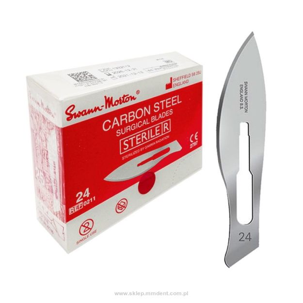 Ostrza do skalpela Swann Morton 100szt.