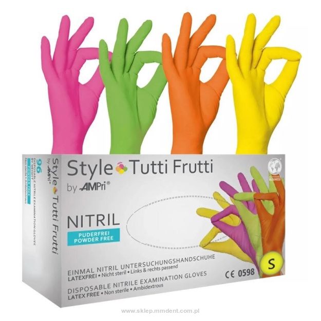 Rękawice nitrylowe Tutti Frutti