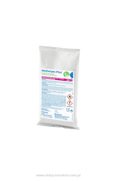 Mediwipes Plus uzupełnienie 100 szt. Medilab